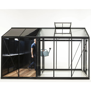 Serre de jardin en verre COMBO - 8,61m2