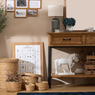 Console 2 tiroirs "Danik" bois L110cm