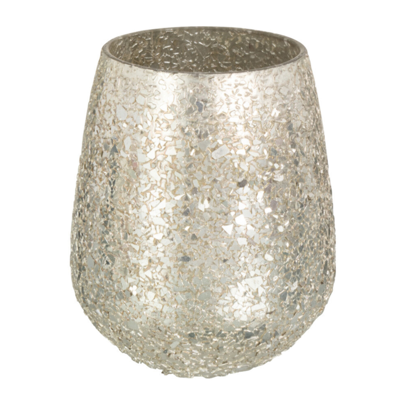 J-Line bougeoir Eclat - verre - or - medium