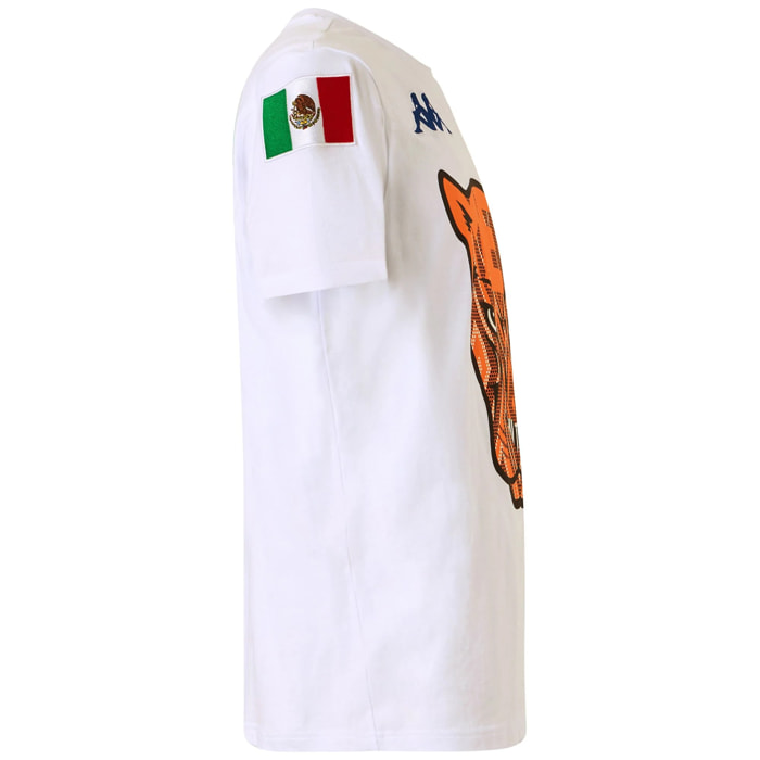 Kappa - T-Shirts & Top Uomo Bianco - Charltonis Mex