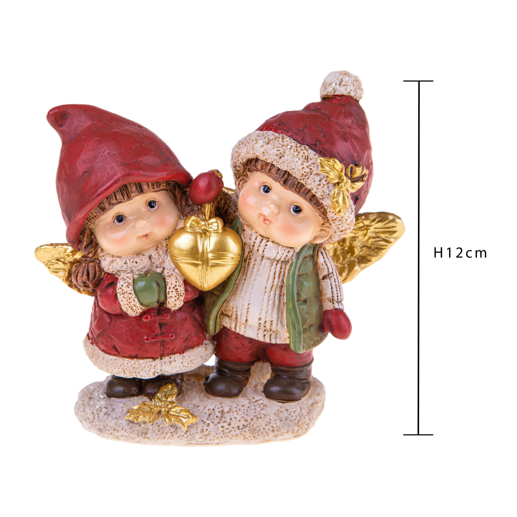 Coppia bambini con cuore - Pezzi 6 - ROSSO - Bianchi Dino SpA