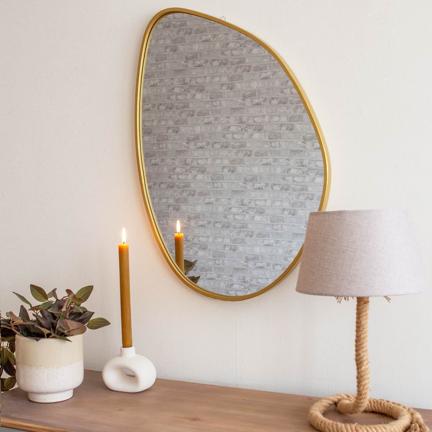 Miroir melisa or 68cm