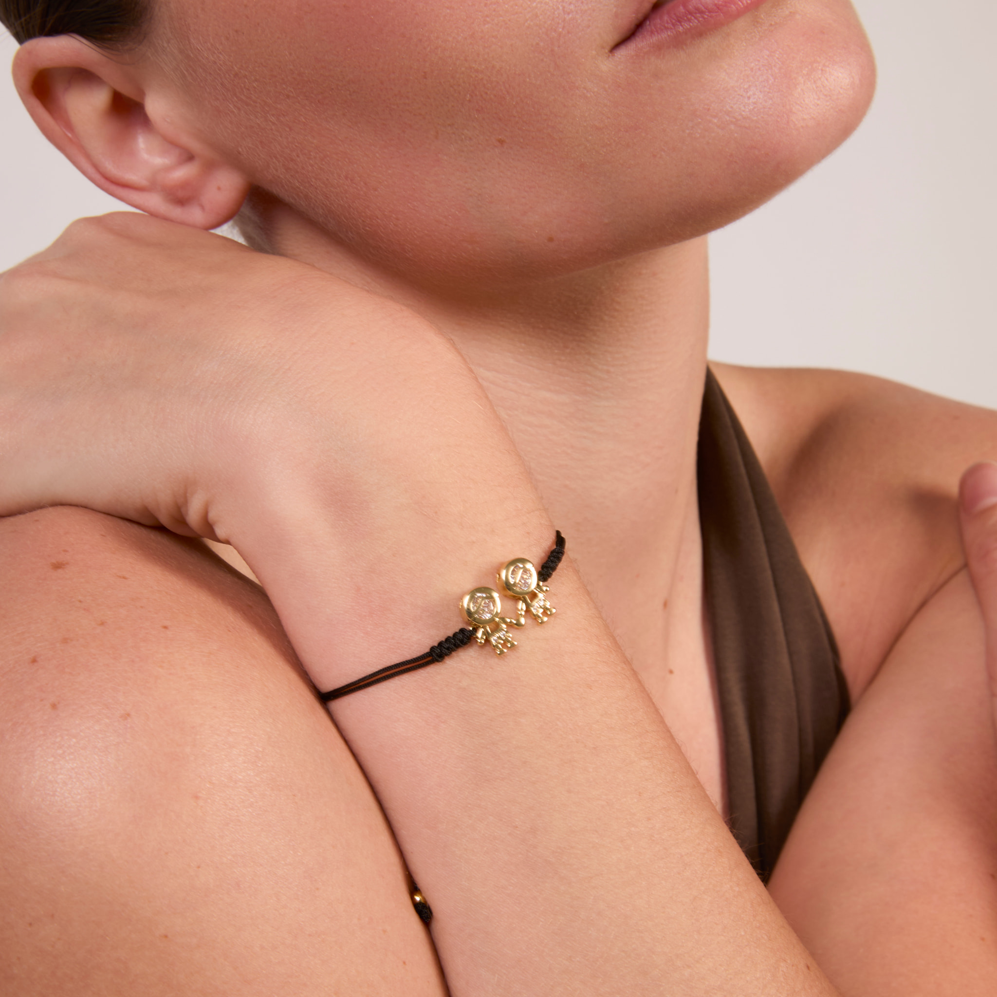 Pulsera Boys acabado oro amarillo 18k