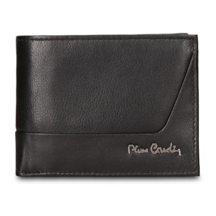 Portafoglio uomo in vera pelle - Modello Zenith Plus - Casual - 12.5 x 9.0 x 2.0 cm