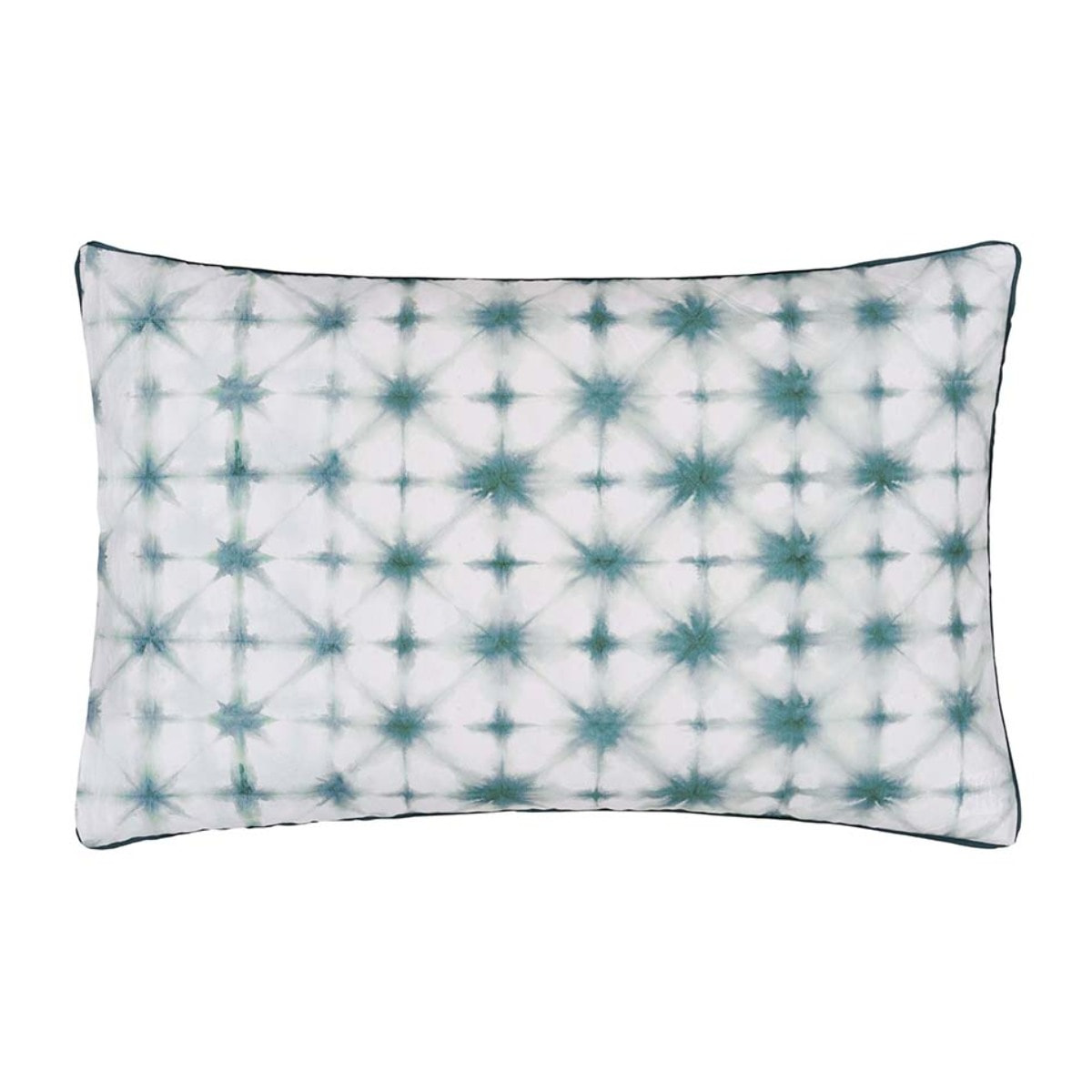 Taie d'oreiller imprimée en percale de coton,KARAOSHI CELADON, Vert moyen