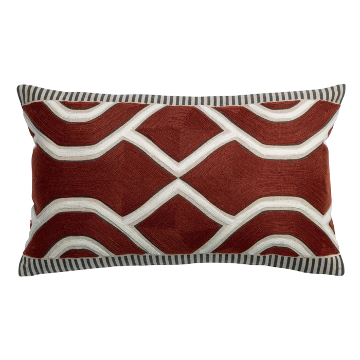 Coussin Johan brodé