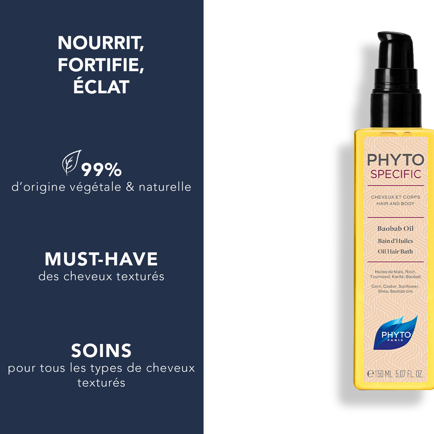 Phytospecific - Baobab Oil Bain d'Huiles 150 ml