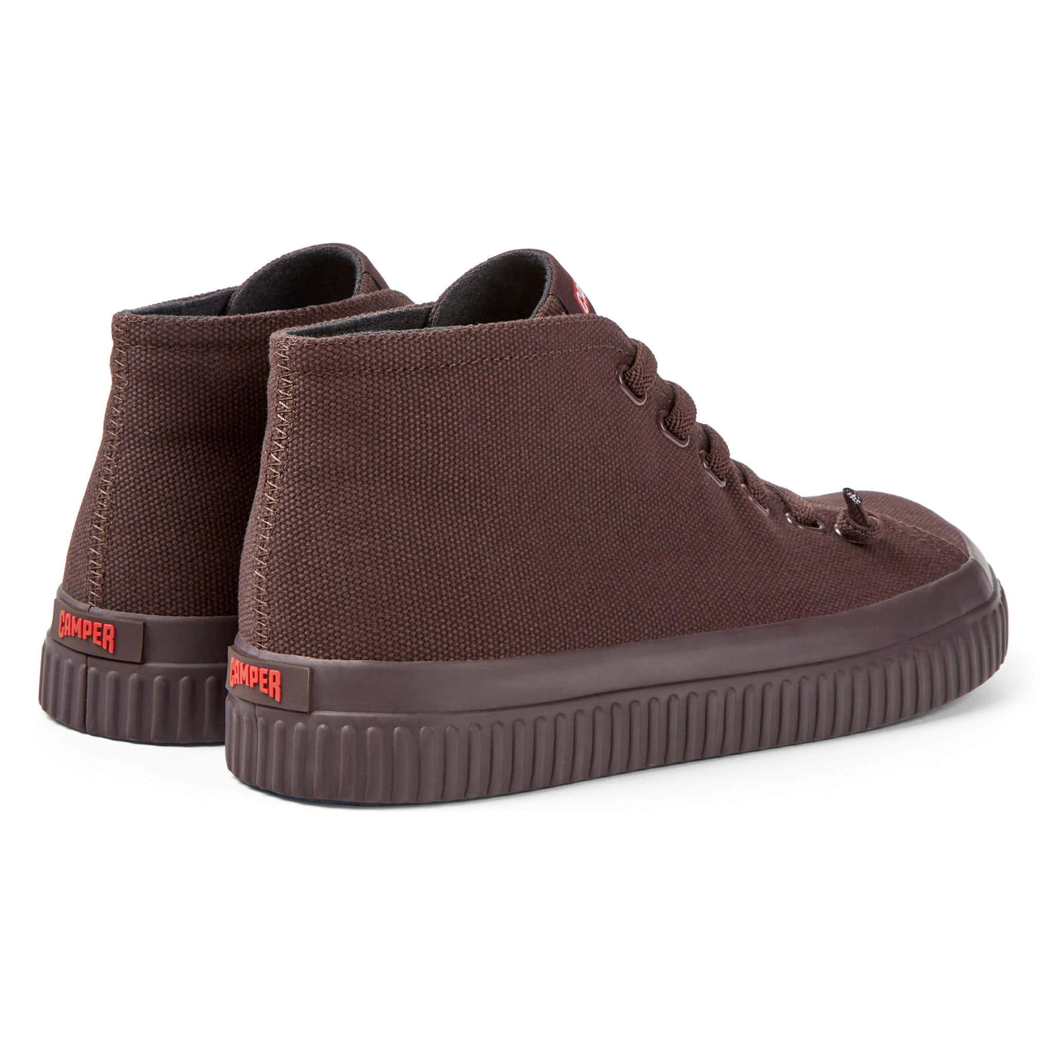 Botines - CAMPER Peu Roda - Burdeos - Tejido natural