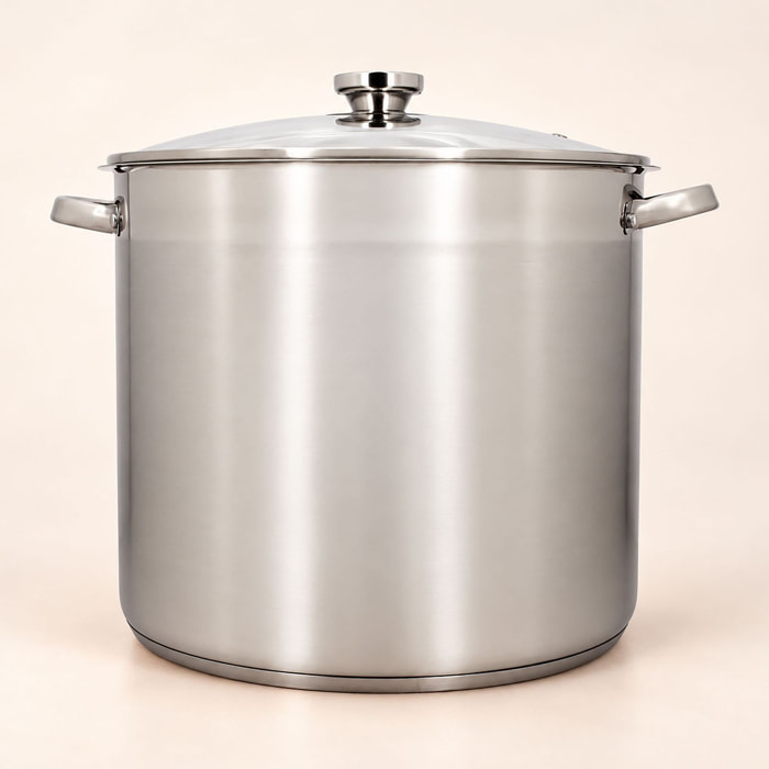 Marmite 17L - 30cm en acier inoxydable