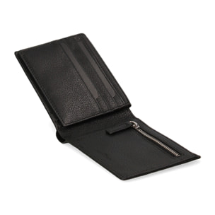 Portafoglio da uomo In Vera pelle Made in Italy 12,25x9,75x2,5 cm