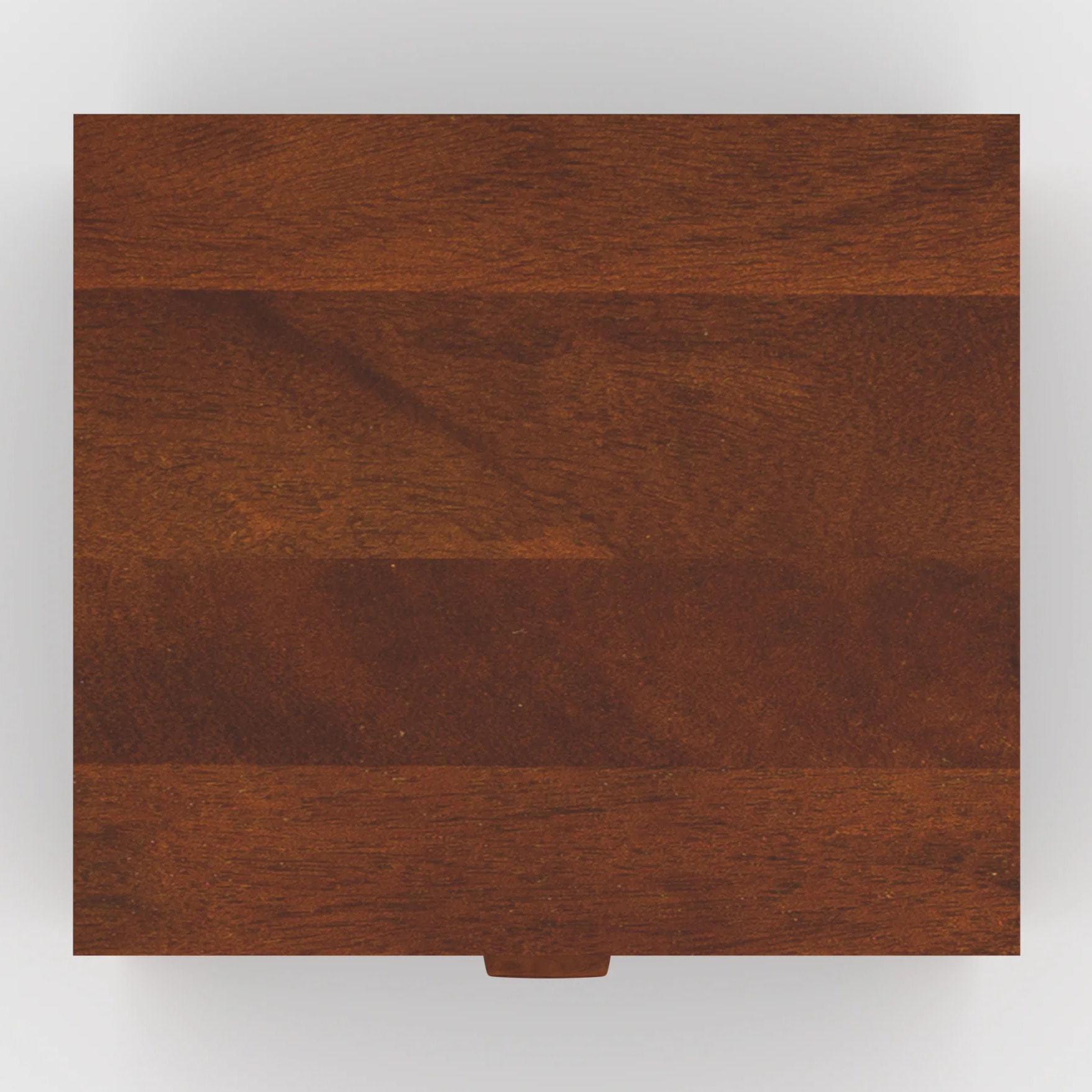 Table de chevet en bois de manguier et cannage - Tiki