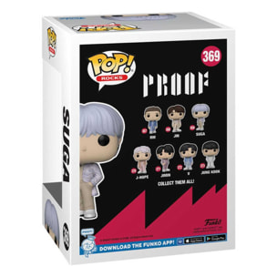 Bts Pop! Rocks Figure in Vinile Suga 9 Cm Funko