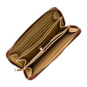 Portafoglio Anna Luchini Cammello