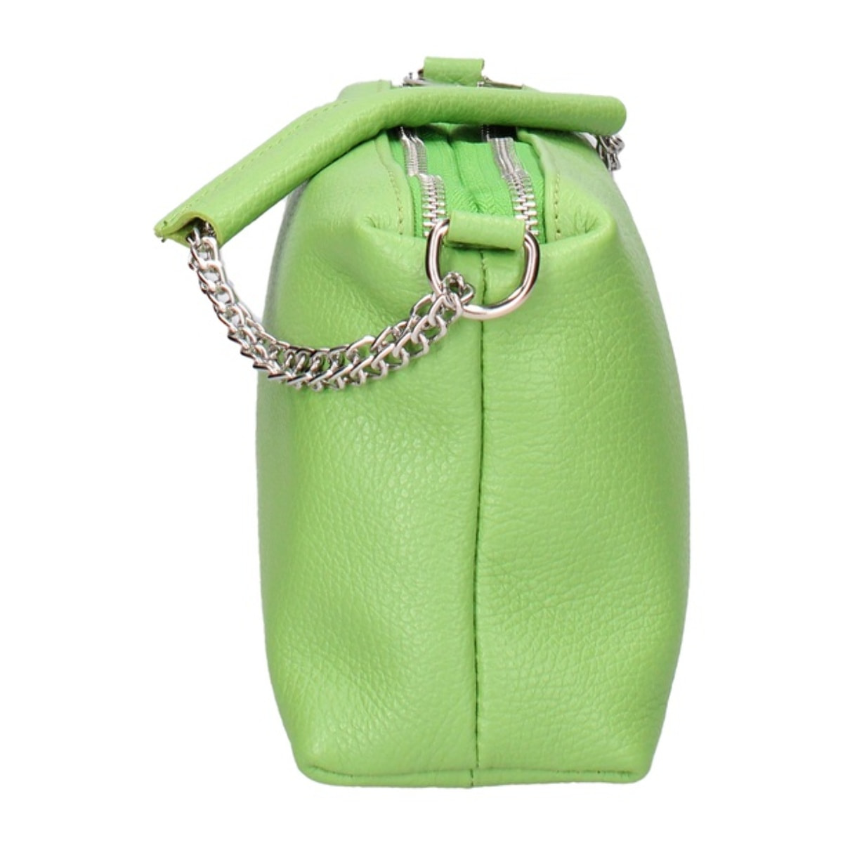 Borsa a spalla da donna - Modello False - Vera pelle - 26.0 x 14.0 x 9.0 cm