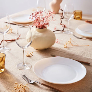 Piatto da dessert bianco 18 cm Apy - Luminarc