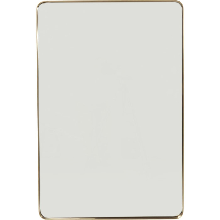 Miroir Curve laiton Kare Design
