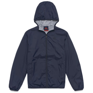 Kappa - Chaquetas Hombre Azul - Iulianov