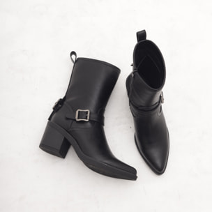 TRONCHETTO CAMPEROS FIBBIE NERO