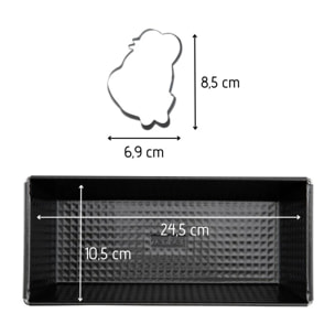 Set de 4 ustensiles de pâtisserie moule à gâteaux bol et spatule Zenker Haribo