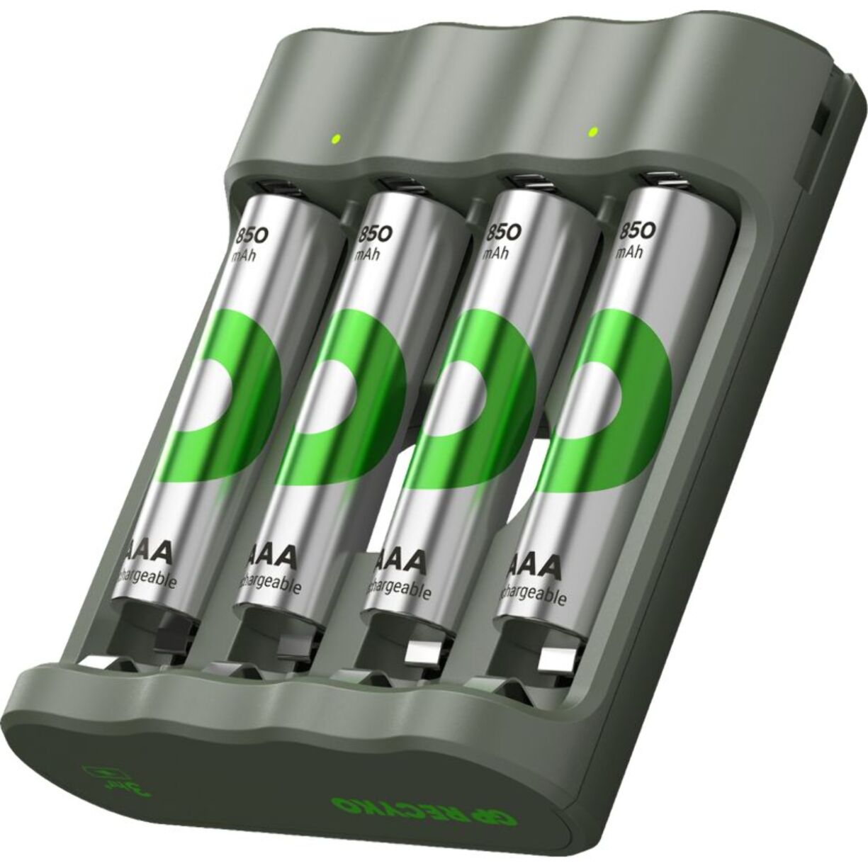 Chargeur de piles GP B441 + 4 AAA 850mAh