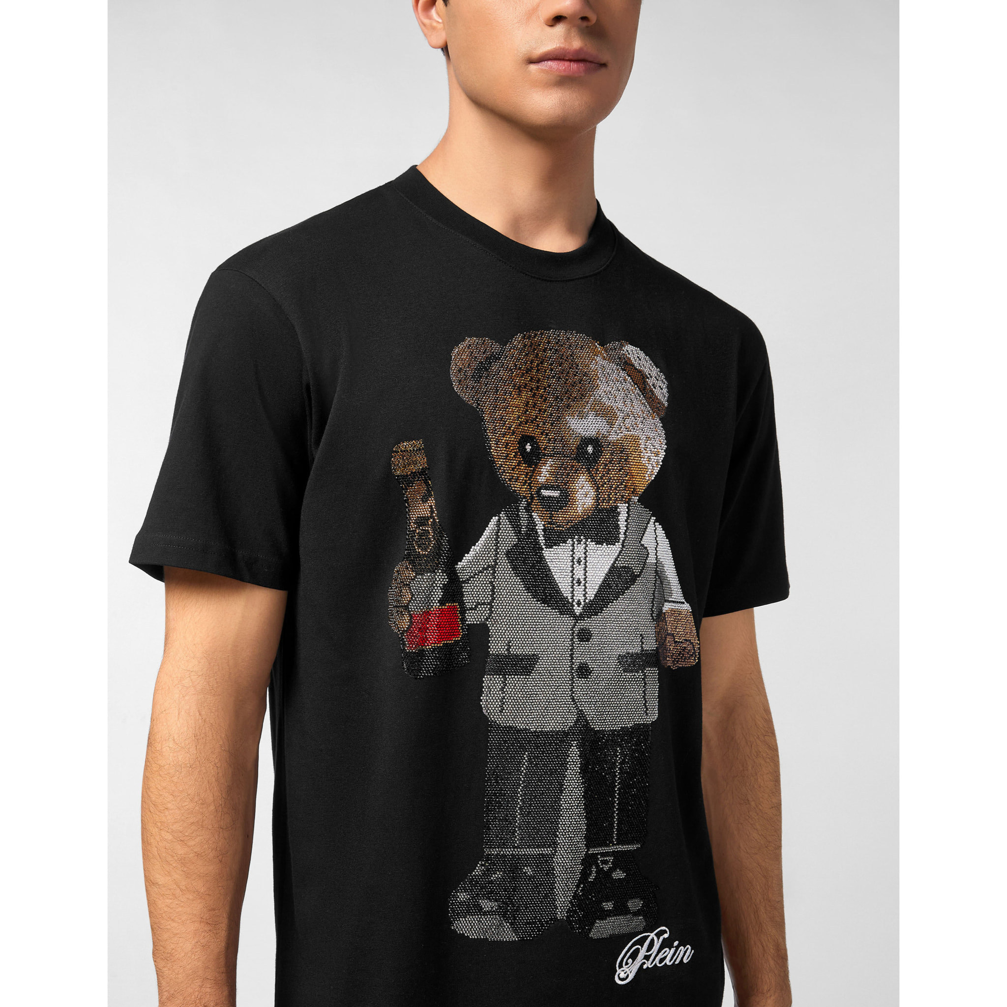 PHILIPP PLEIN Camiseta Cuello Redondo Ss TEDDY