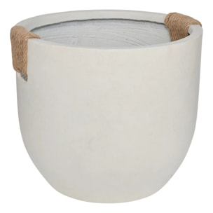 Set de 3 Pot de fleurs Sien 47x40,5x47 cm Blanc