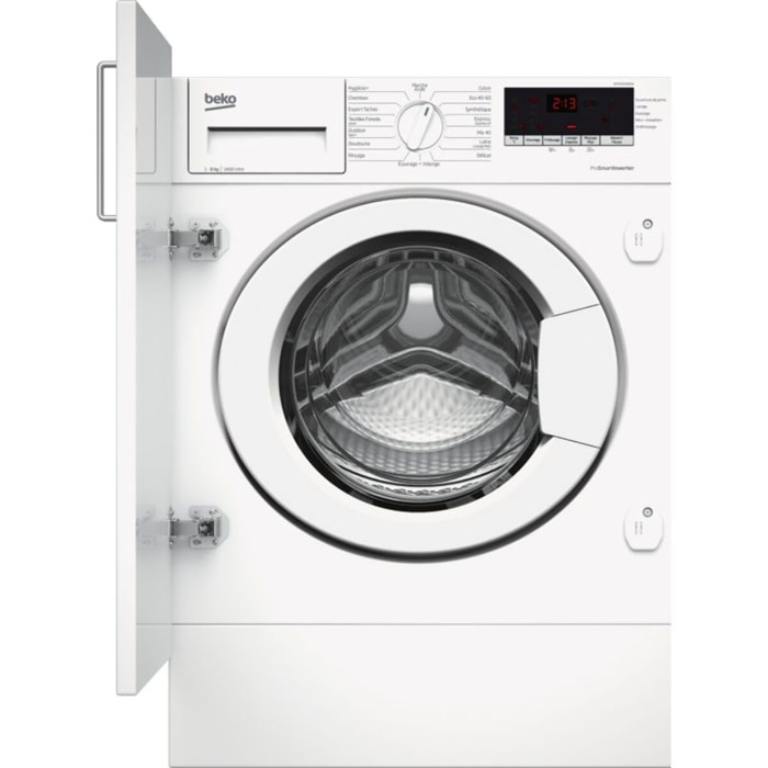 Lave linge hublot encastrable BEKO WITC8410B0W