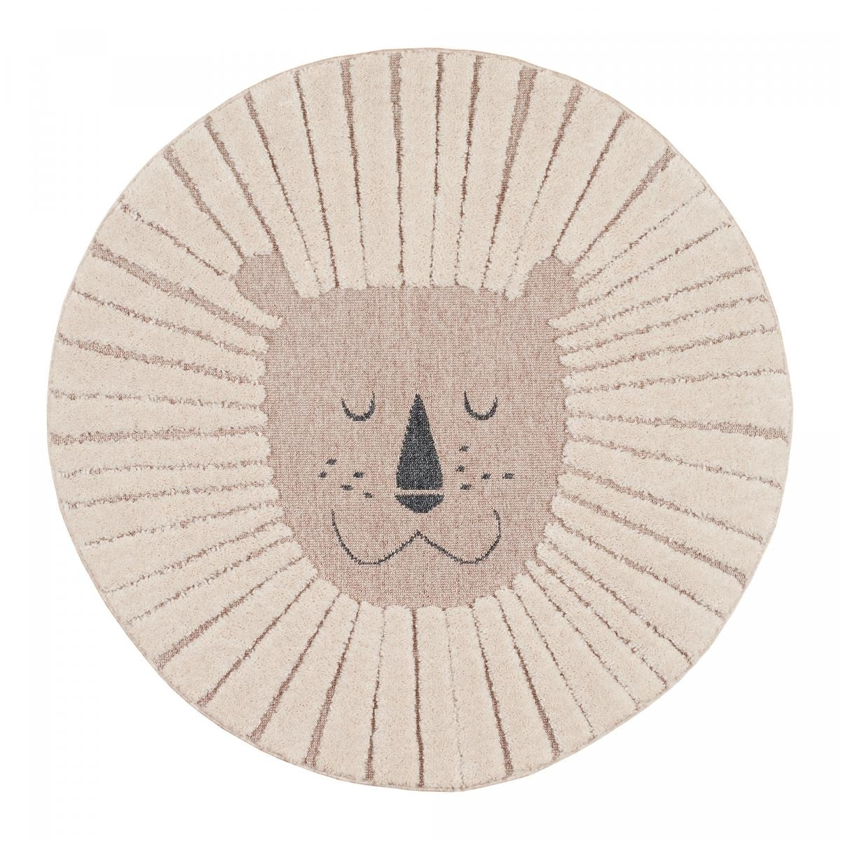 Tapis enfant tissé motif animaux CUFA