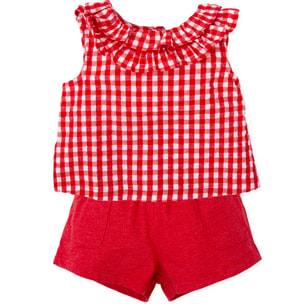 Conjunto 2 pzas. - Rojo