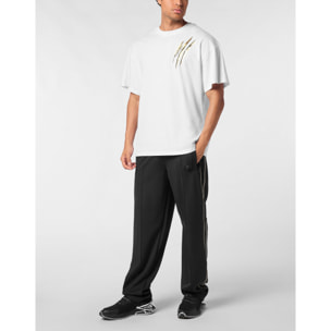 PLEIN SPORT Camiseta de cuello redondo y manga corta SCRATCH