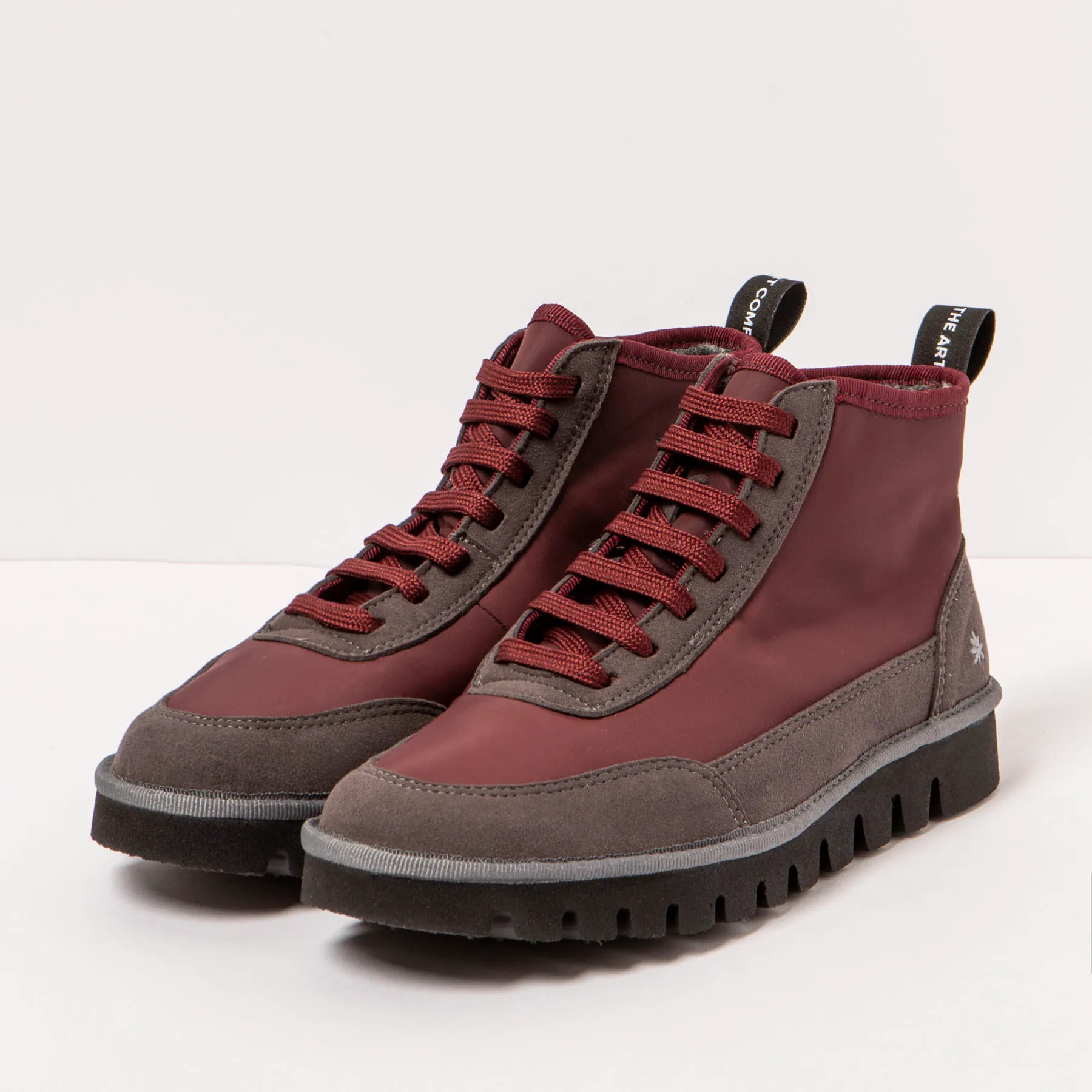 Botines 1585 NYLON BURDEOS/ONTARIO color Burdeos