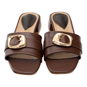 Sandali con accessorio - tacco 3,0 cm