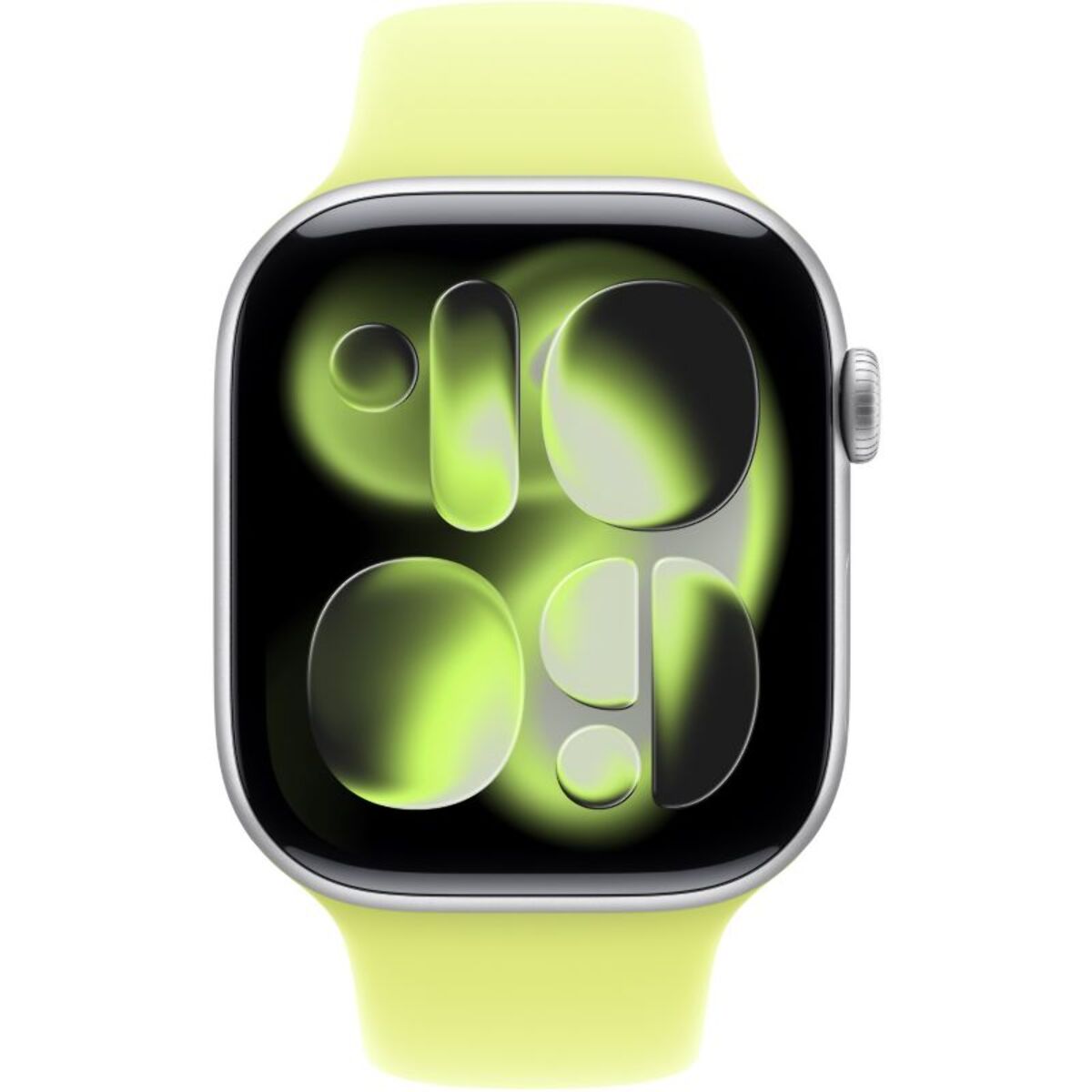 Bracelet APPLE 46 mm - S/M Sport jaune fluo