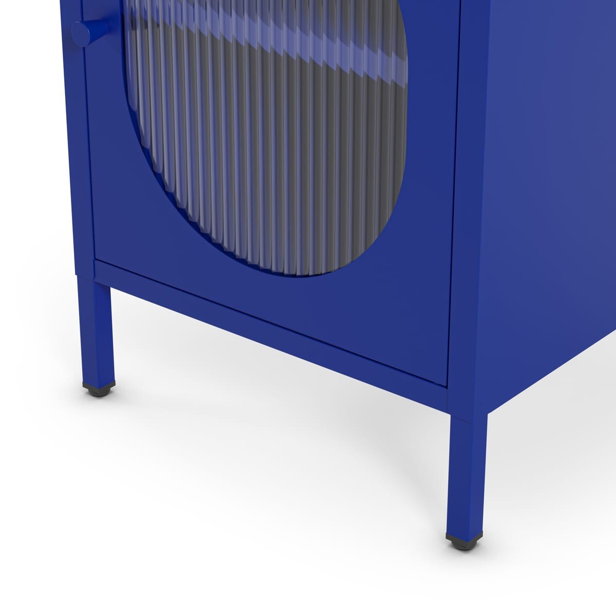 Table de chevet 1 porte en métal - YSIA