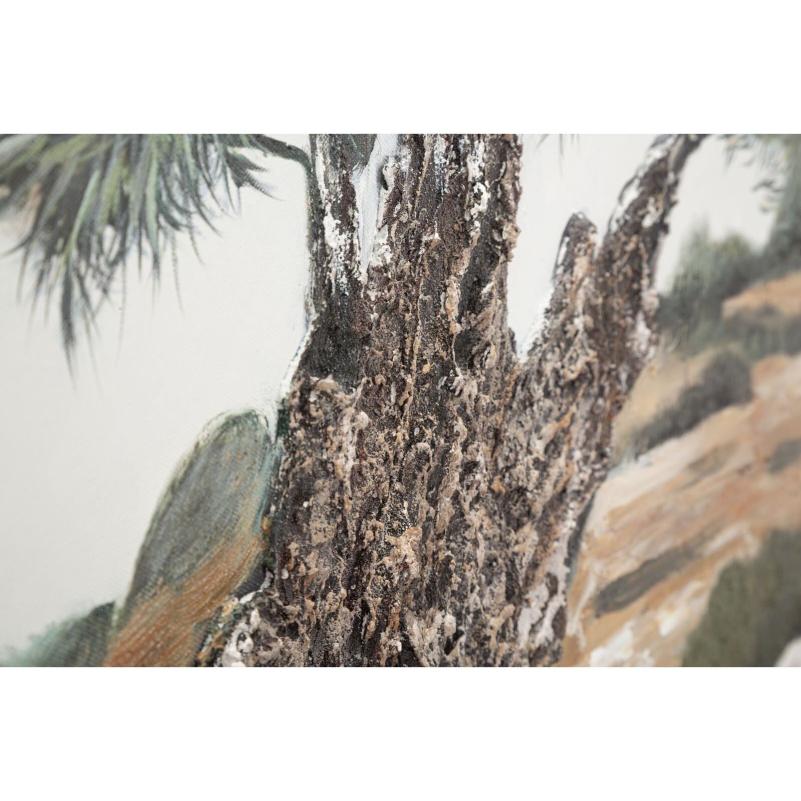 DIPINTO SU TELA OLIVO -B- CM 120X3,8X80