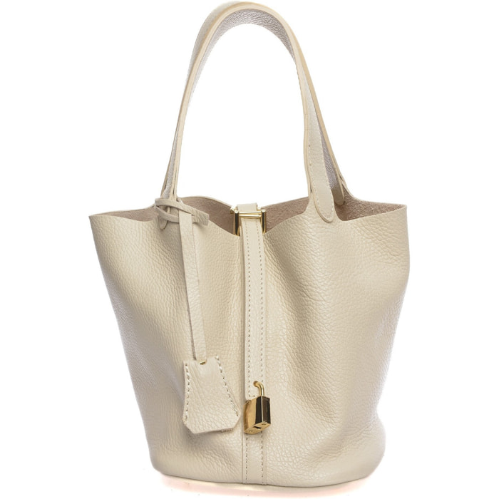 Borsa a mano Anna Luchini Beige