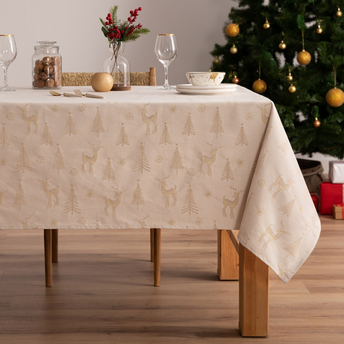 Mantel antimanchas CANDELA ORO