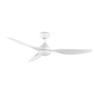 Forlight Ventilador IP20 Nepal LED 14.5W 3000K Blanco brillante Blanco 950lm
