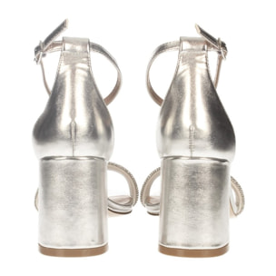 Sandali Donna Tata Italia Argentato