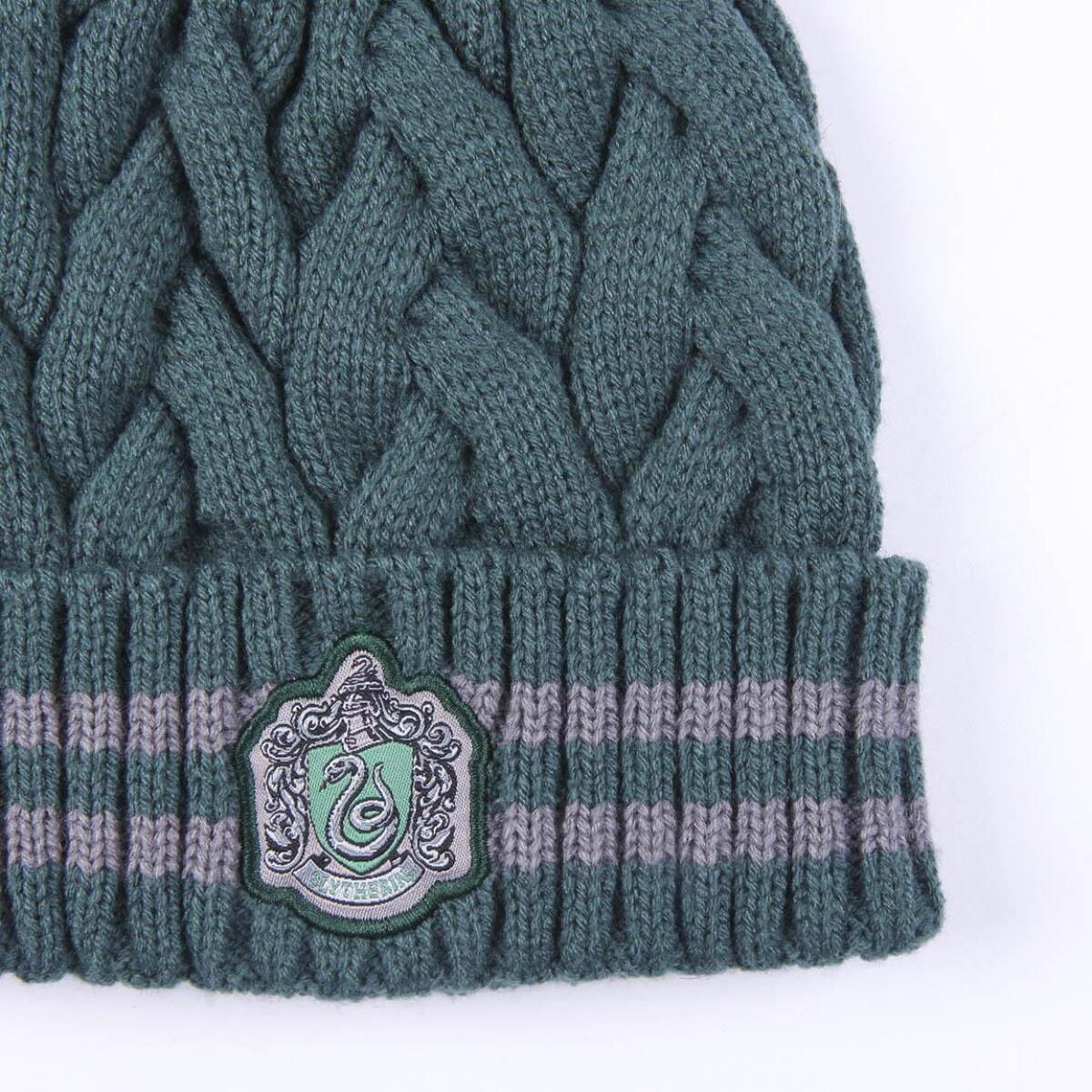 Gorro infantil de punto para niños unisex "Slytherin Harry Potter!