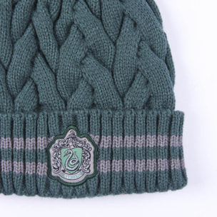 Gorro infantil de punto para niños unisex "Slytherin Harry Potter!