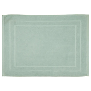 Tapis de bain coton vert 50x70cm