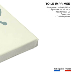 Tableau enfant ovni arche de noé Toile imprimée