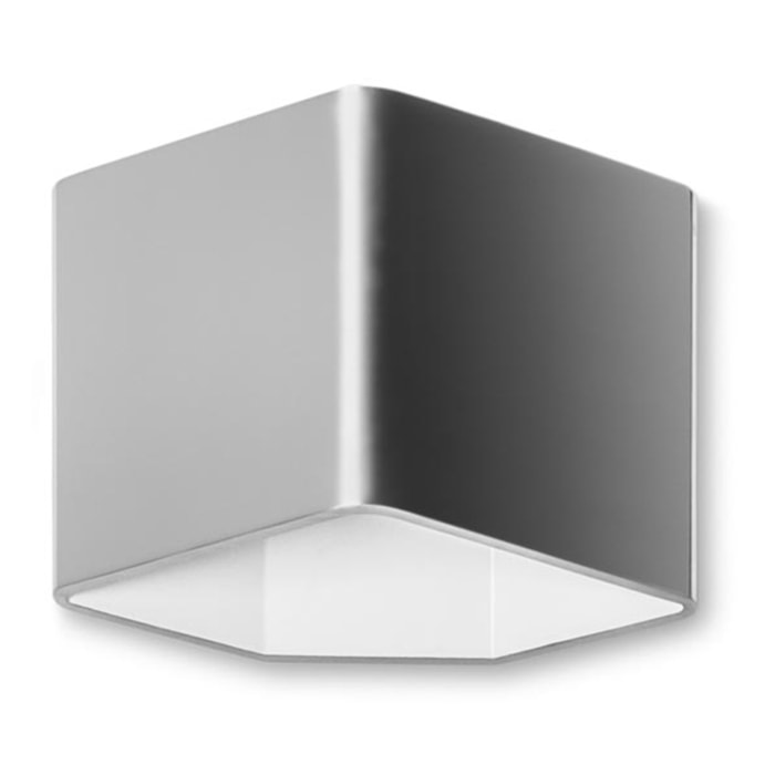 LEDS C4 Aplique jet model 2 led 7.5w 3000k aluminio satinado 457lm