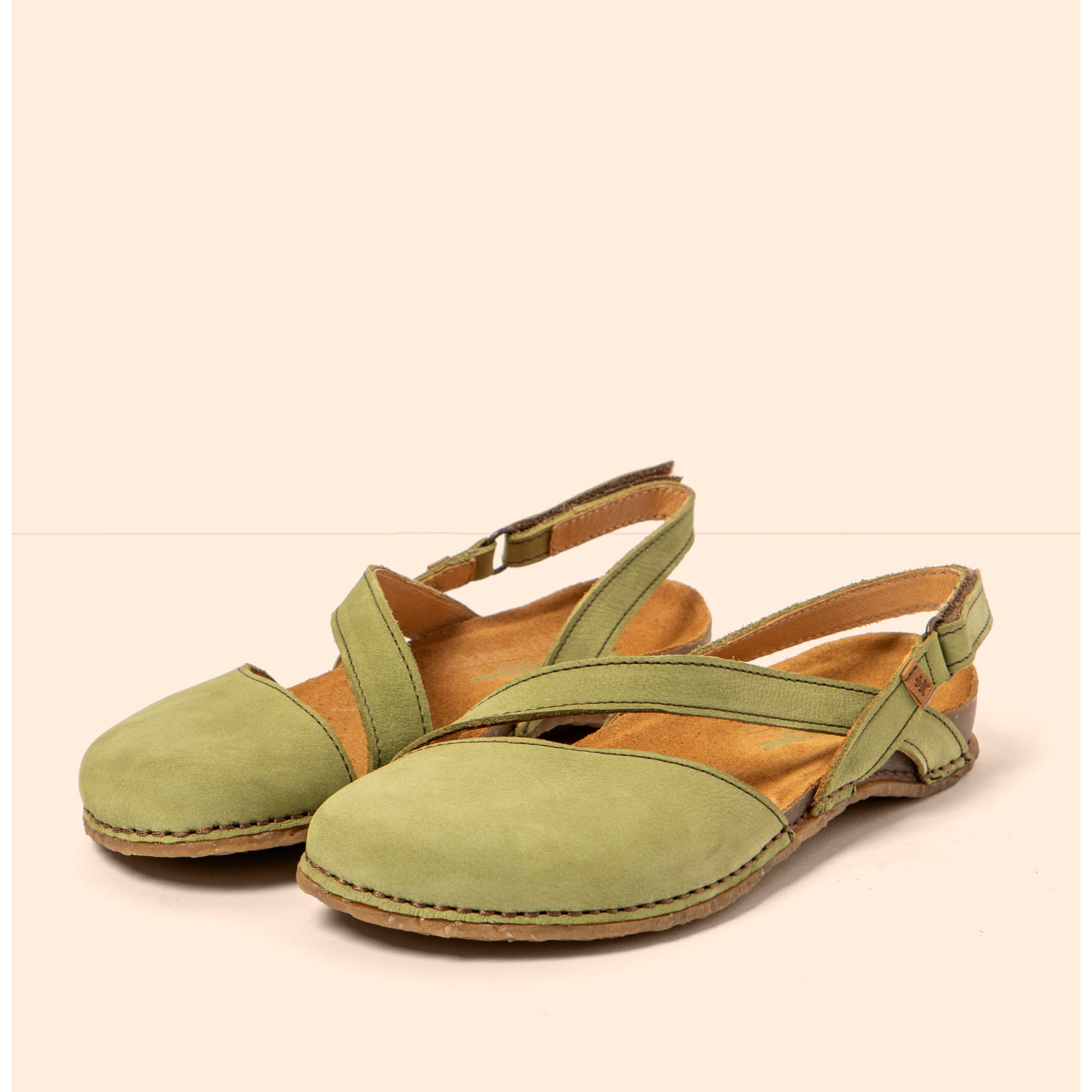 Sandalias N5813 NOBUCK LIKEN/PANGLAO color Liken