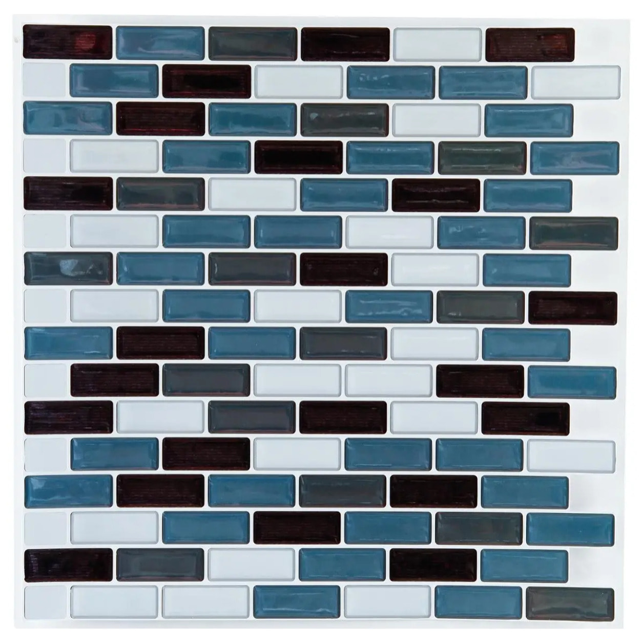 Sticker carrelage rectangulaire D25x25cm en PVC