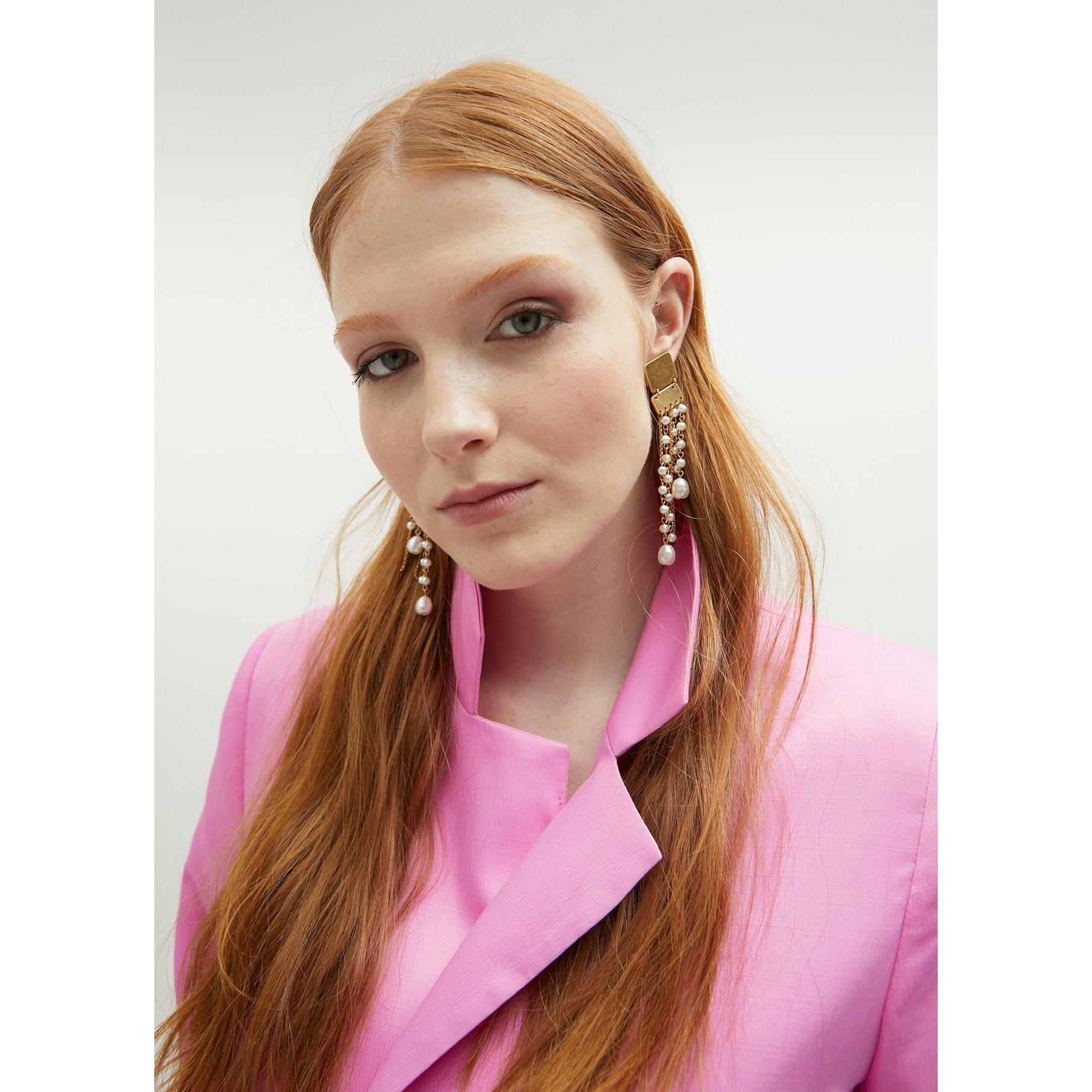 Orecchini cascata di perle