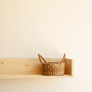 Estantería de madera maciza tono roble medio de varias medidas