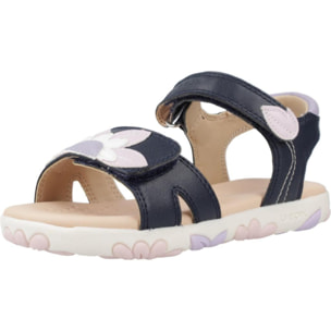 Sandalias Niña de la marca GEOX  modelo J SANDAL HAITI GIRL AZUL