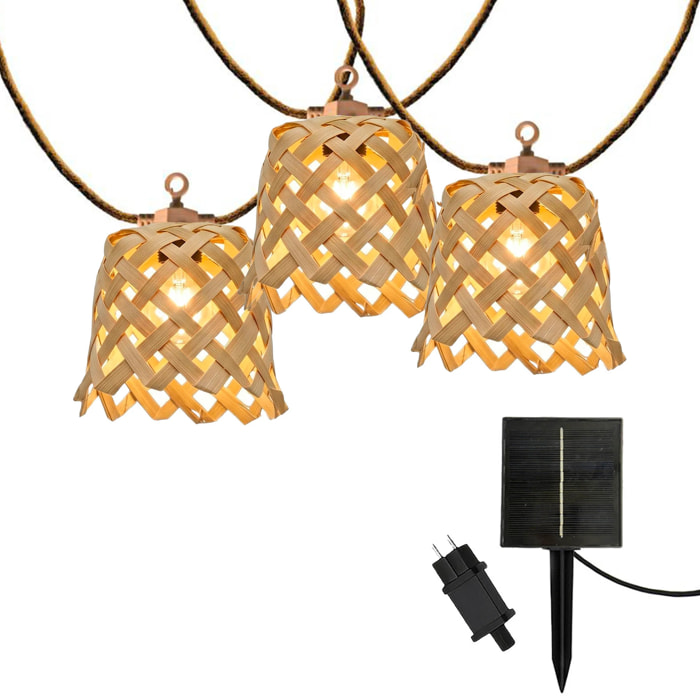 Guirlande solaire NOYA 10 LED 8M